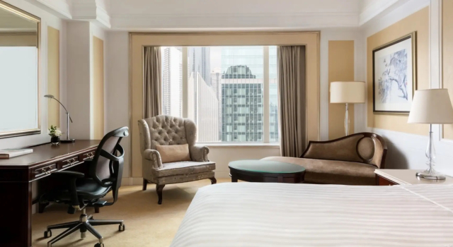 Двухместный номер River Wing Deluxe Pudong Shangri-La Shanghai