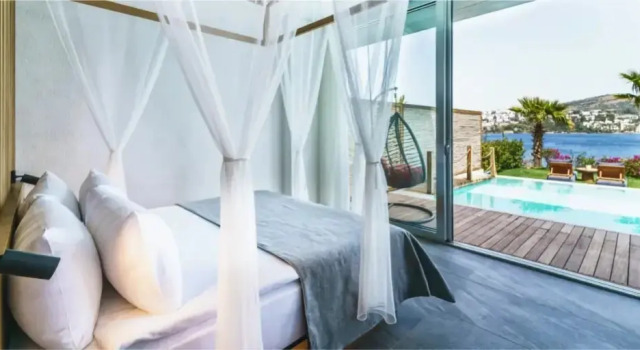 Двухместный люкс Exclusive c 1 комнатой Cape Bodrum Luxury Hotel & Beach