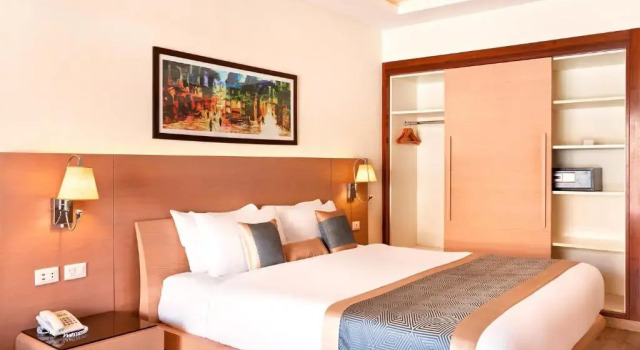 Номер Deluxe с видом на сад Pickalbatros Alf Leila Wa Leila Resort - Neverland Hurghada
