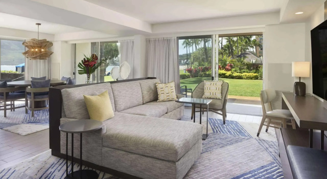 Двухместный люкс Lanais oceanfront The Royal Sonesta Kauai Resort Lihue