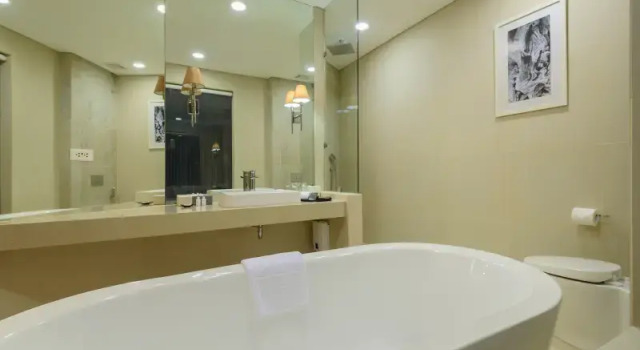Premier Doppel Suite 1 Schlafzimmer mit Poolblick Aqua Boracay