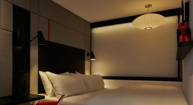 Двухместный номер High Floor citizenM Los Angeles Downtown