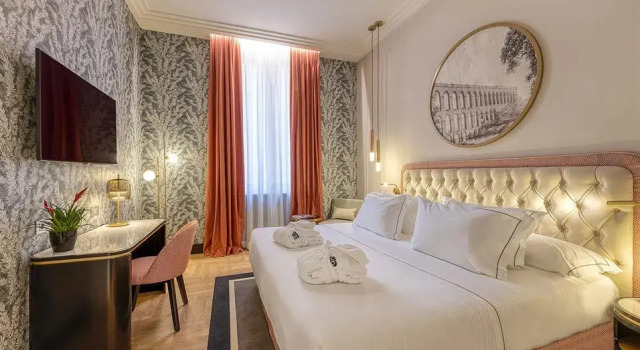 Двухместный люкс с балконом H10 Palazzo Galla