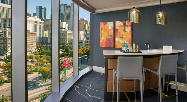 Двухместный люкс Hospitality c 1 комнатой Omni Dallas Hotel