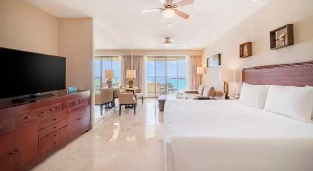 Люкс Penthouse с 2 комнатами oceanfront Iberostar Selection Cancun - All Inclusive
