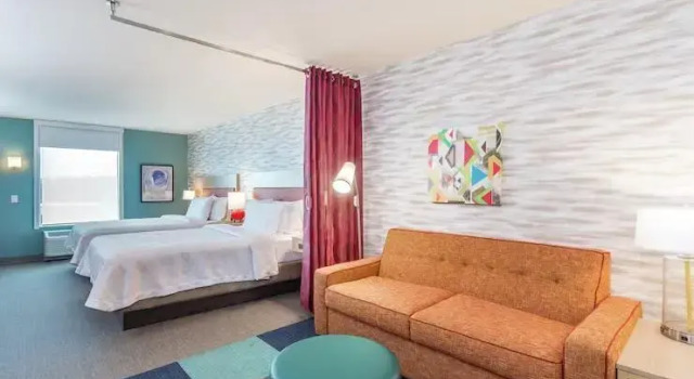 Двухместная студия Home 2 Suites By Hilton Indianapolis Northwest