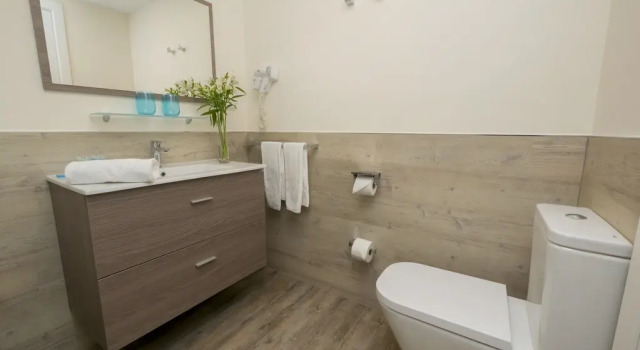 Двухместный номер с частичным видом на море Hotel Helios Costa Tropical