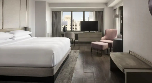 Двухместный люкс Three Bay с видом на город San Francisco Marriott Marquis Union Square