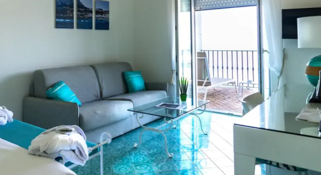 Deluxe dublă cameră cu vedere la mare Relais Maresca