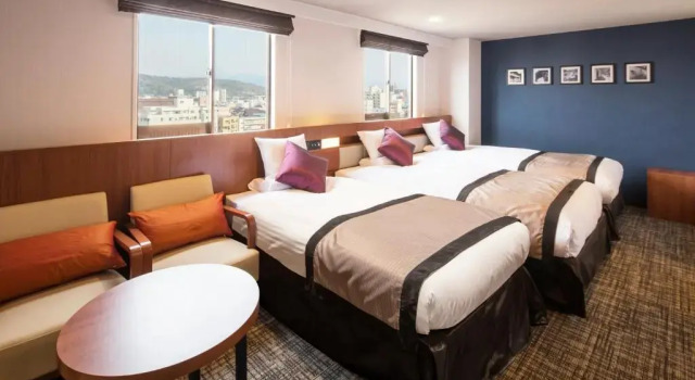 Трёхместный номер Deluxe HOTEL MYSTAYS Kanazawa Castle