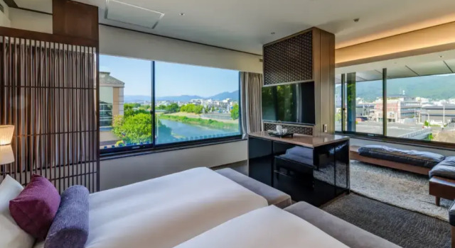 Люкс Kamogawa Solaria Nishitetsu Hotel Kyoto Premier