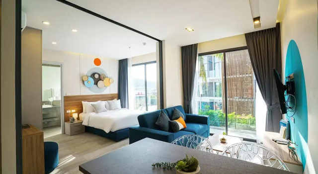 Апартаменты Family с 2 комнатами HOMA Phuket Town