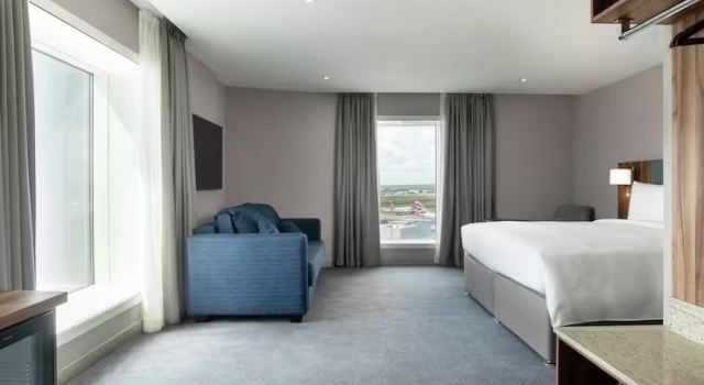 Двухместный номер семейный Hilton Garden Inn London Heathrow Terminal 2 and 3