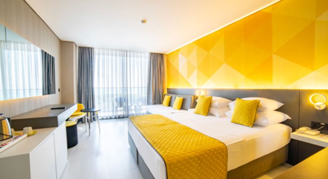 Двухместный номер with side sea view Bosphorus Sorgun Hotel - All Inclusive