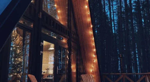 Четырёхместный Дом Vuoksa с красивым видом из окна База отдыха The Lagom