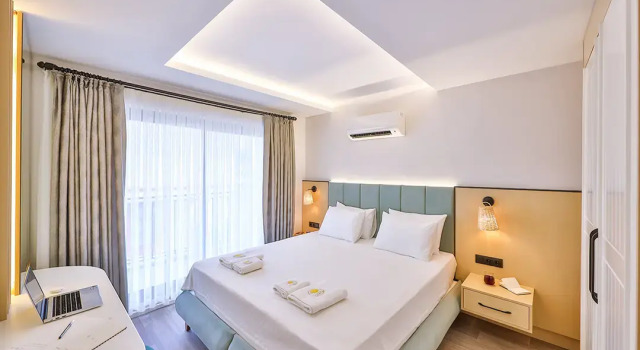 Люкс Deluxe с видом на море Отель Sole Suites