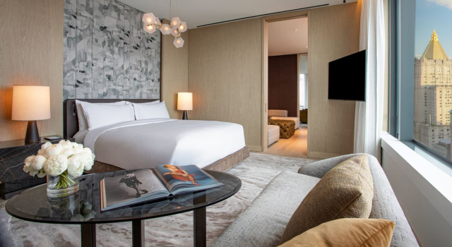 Двухместный люкс клубный High floor The Ritz-Carlton c 1 комнатой The Ritz-Carlton New York, NoMad