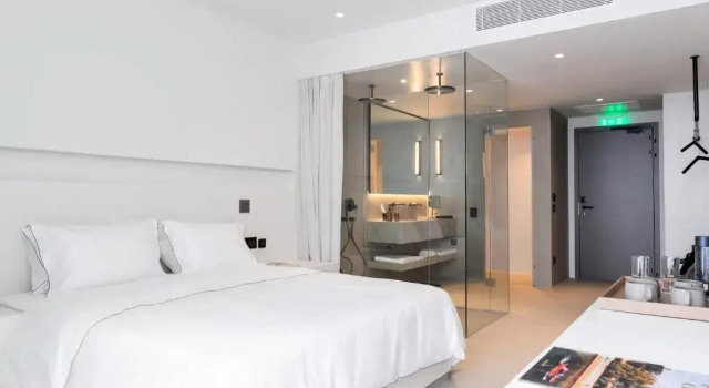 Двухместный люкс Premium Deluxe с видом на море Domes White Coast Milos, Adults Only