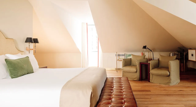Двухместный люкс Мансарда Hotel das Amoreiras - Small Luxury Hotels of the World