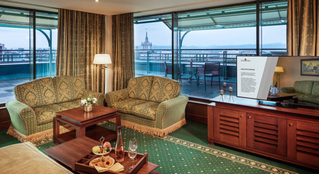 Двухместный люкс Panorama Grand Hotel Sofia