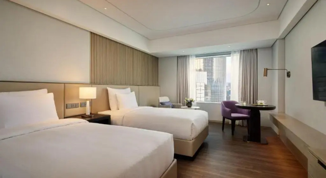 Residential Deluxe Twin room Lotte Hotel World