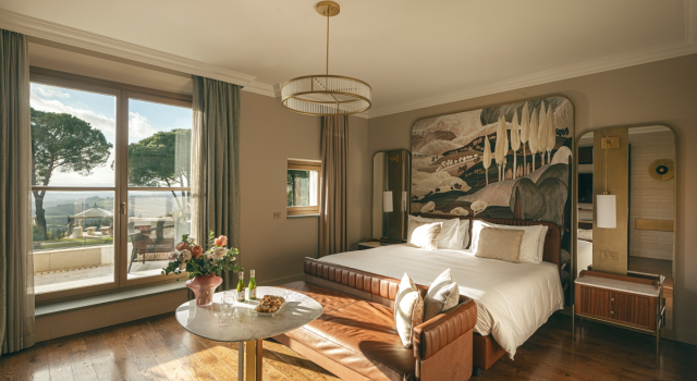 Двухместный полулюкс Terrace Castelfalfi