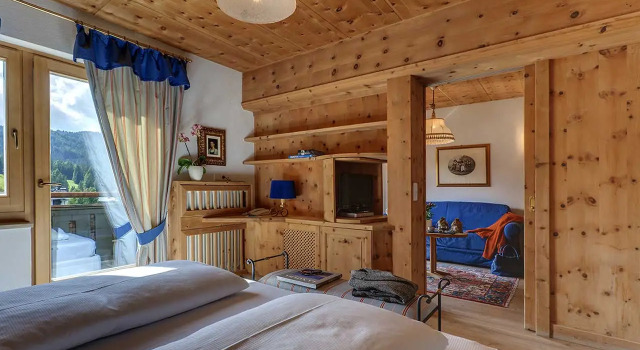Двухместный люкс Lavarella Hotel Ciasa Salares