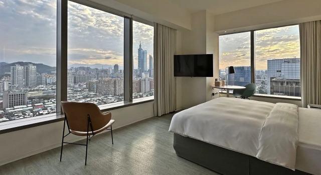 Двухместный номер 101 View Угловой amba Taipei Songshan