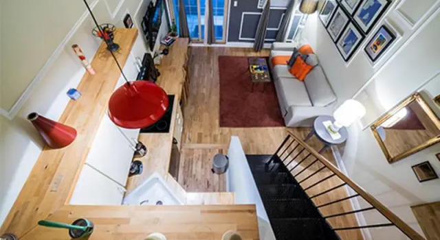 Лофт с патио Дуплекс The Box House Hotel