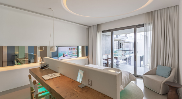 Двухместный люкс Skyline View Signature Nikki Beach Resort & Spa Dubai