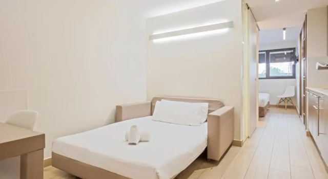 Двухместный номер с террасой Aparthotel Bcn Montjuic