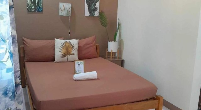 Двухместный номер с видом на сад On Board Panglao Beach Hostel & Resort
