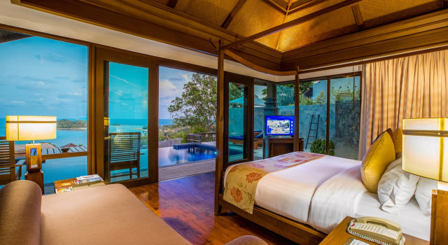 Pool Villa Hillside с видом на море Nora Buri Resort & Spa