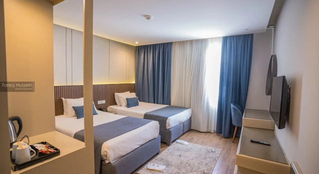 Четырёхместный люкс Master с видом на море Pyramisa Beach Resort Sahl Hasheesh
