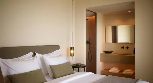 Двухместный номер Deluxe Plunge Pool с видом на море Collini Hotel Mykonos, WorldHotels Elite