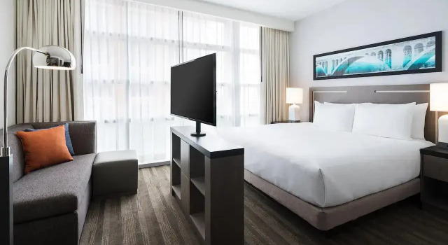 Двухместный номер Den Riverview Hyatt House Washington DC/The Wharf