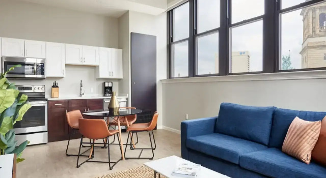 Апартаменты с 2 комнатами Kasa Cadillac Square Detroit