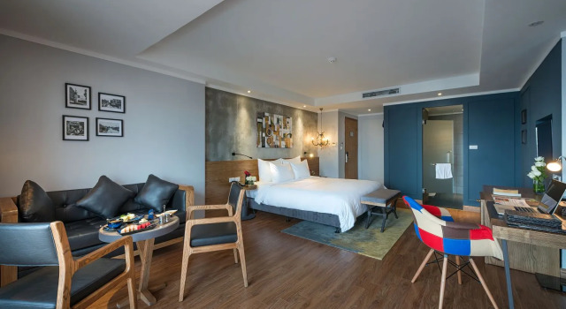 Двухместный люкс Trendy Bespoke Trendy Hotel Hanoi