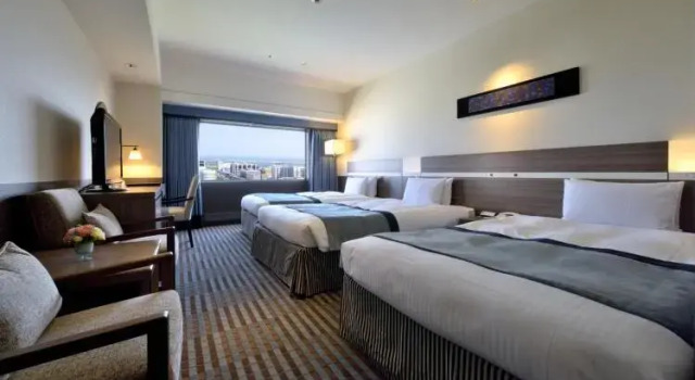 Одноместный номер Superior Kobe Portopia Hotel