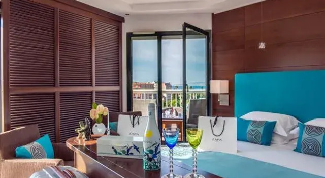 Двухместный люкс с террасой Hotel Aston La Scala