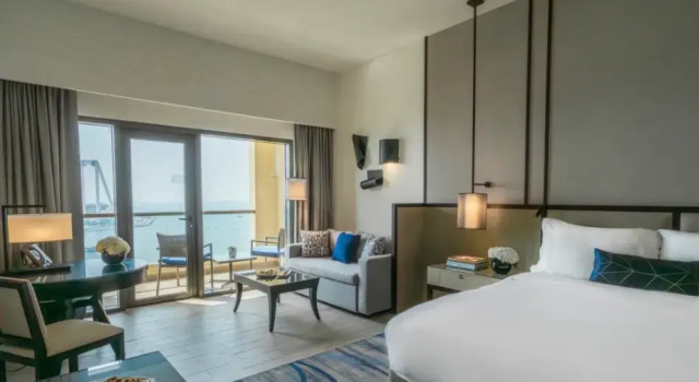 Двухместный номер Ain Dubai с балконом и с видом на море Amwaj Rotana, Jumeirah Beach - Dubai