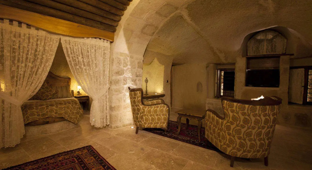 Двухместный люкс Majestic Cave Kayakapi Premium Caves Cappadocia