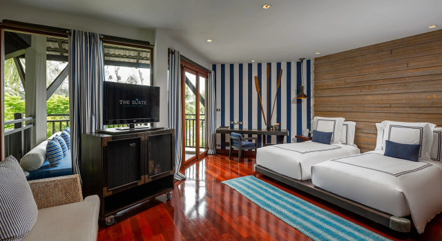 Четырёхместный люкс Pearl Shell с 2 комнатами The Slate, Phuket