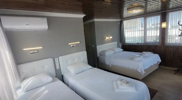 Трёхместный номер Panoramic с видом на море MEHMET BEY HOTEL
