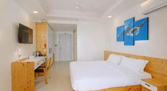 Двухместный номер Deluxe с видом на море Luau Beach Inn, Maldives