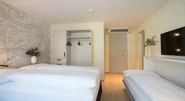 Трёхместный номер Style Kreuz Bern Modern City Hotel