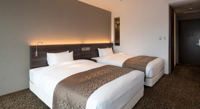 Superior Doppel Zimmer mit Blick Piazza Hotel Nara