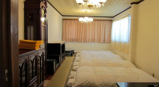 Четырёхместный номер Japanese Style Ryokan Matsukaze