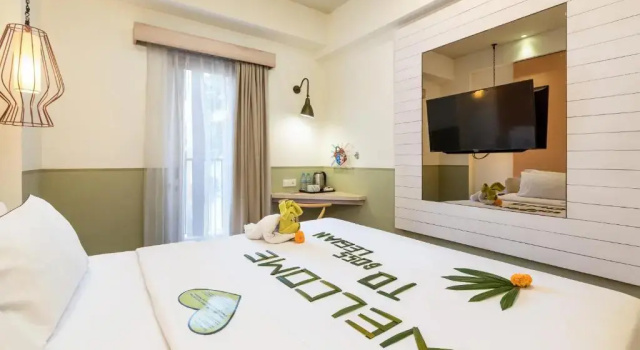 Двухместный номер Deluxe Boss Legian Hotel Powered by Archipelago