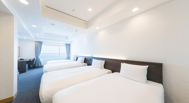 Полулюкс в главном здании с видом на океан Seaside Hotel Maiko Villa Kobe